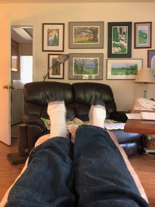 Day 4 - Elevated Feet