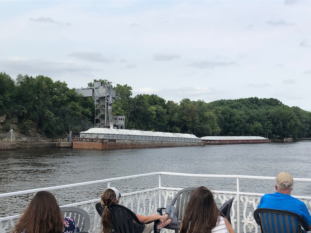 Mississippi River Barge