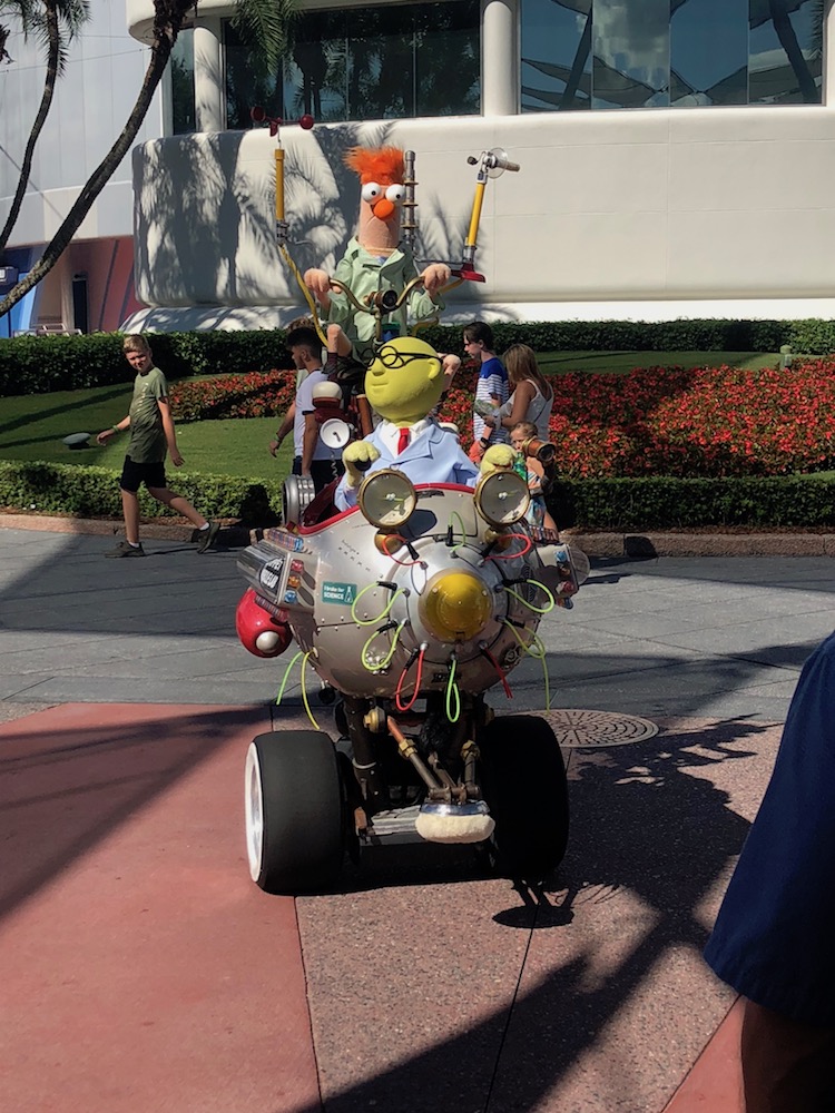 Muppet Labs vehicle at Epcot